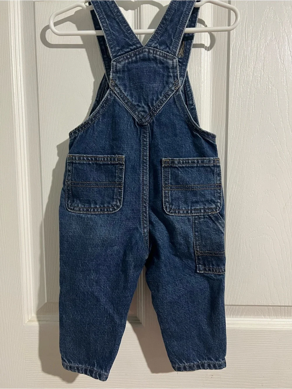 Old Navy Dark Blue Denim Overalls for Kids